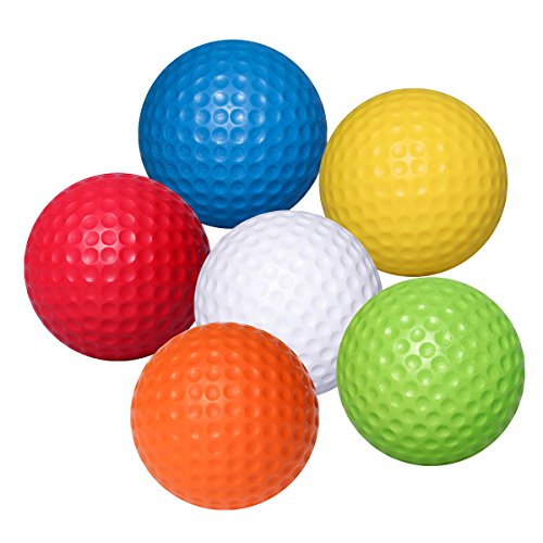 WINOMO Praxis Golfbälle PU Golfbälle Indoor Outdoor Training Golf Ball 6pcs WINOMO Praxis Golfbälle PU Golfbälle Indoor Outdoor Training Golf Ball 6pcs von WINOMO