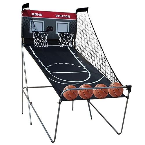 Basketball-Spiel-Arkade,Basketball-Spiel-Sets,Indoor-Basketballkörbe für den Außenbereich,Basketballkörbe für Kinder und Erwachsene,Faltbare Basketball-Automatten,Pitching-Maschinen von WINPANG