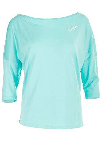 WINSHAPE Damen Ultra Leichtes Modal-3/4-arm Mcs001 3/4-arm Shirt, Mint, XXL EU von WINSHAPE