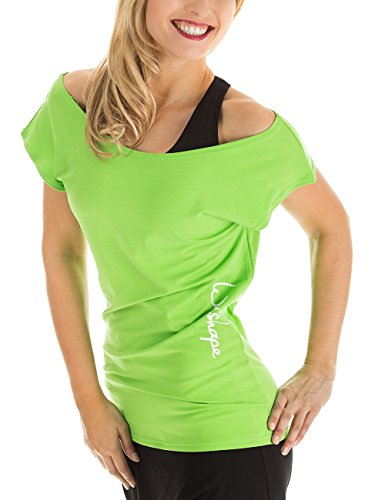 Winshape Damen Dance-Shirt WTR12 Freizeit Fitness Workout T, Apfelgrün, S Winshape Damen Dance-Shirt WTR12 Freizeit Fitness Workout T, Apfelgrün, S von WINSHAPE