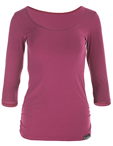 WINSHAPE Damen Ws4 3/4-arm Shirt, Berry Love, XS EU WINSHAPE Damen Ws4 3/4-arm Shirt, Berry Love, XS EU von WINSHAPE