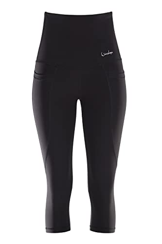 Winshape Functional Comfort ¾-Tights HWL215C “High Waist” mit DREI praktischen Taschen, Ultra Soft Style von WINSHAPE