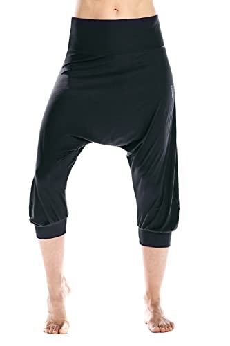 Winshape Damen Functional Light and Soft ¾-Haremshose Hp201ls Lässige Hose, Schwarz, XS EU Winshape Damen Functional Light and Soft ¾-Haremshose Hp201ls Lässige Hose, Schwarz, XS EU von WINSHAPE