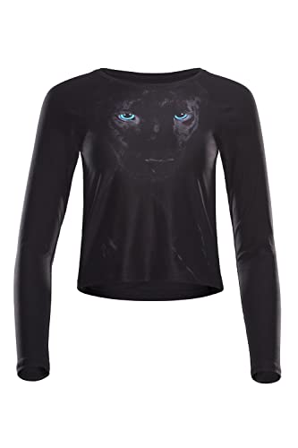 Winshape Functional Light and Soft Cropped Long Sleeve Damen Top AET119LS Yoga Shirt, Panther Winshape Functional Light and Soft Cropped Long Sleeve Damen Top AET119LS Yoga Shirt, Panther von WINSHAPE