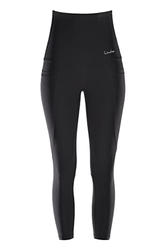 WINSHAPE Damen Functional Power Shape 7/8-tights “high Waist” Hwl314 Leggings, Schwarz, S EU von WINSHAPE