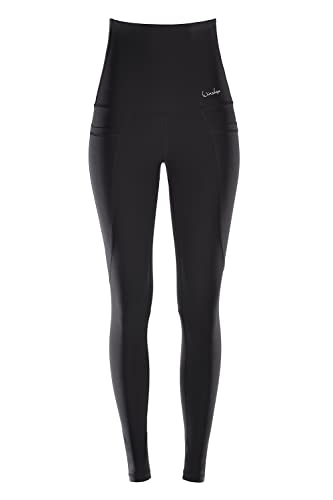 Winshape Damen Functional Power Shape Tights “high Waist” Hwl114 Leggings, Schwarz, L EU von WINSHAPE