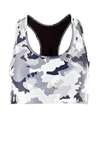 Winshape Damen Bustier Functional BH SB101, camo White, All-Fit Style, Fitness Freizeit Sport Yoga Workout, XS von WINSHAPE