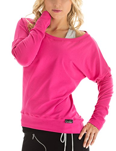 WINSHAPE Damen Freizeit Sport Dance Fitness Ws2 Longsleeve, Rosa, S EU von WINSHAPE