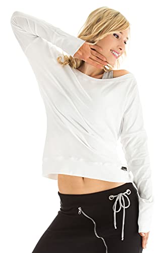 WINSHAPE Damen Freizeit Sport Dance Fitness Ws2 Longsleeve, Weiß, L EU von WINSHAPE