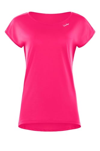 WINSHAPE Damen Ultra Leichtes Modal-kurzarmshirt Mit Abgerundetem Saum Mct013 Kurzarmshirt, Deep-pink, S EU WINSHAPE Damen Ultra Leichtes Modal-kurzarmshirt Mit Abgerundetem Saum Mct013 Kurzarmshirt, Deep-pink, S EU von WINSHAPE