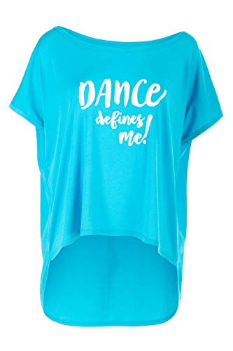 Winshape Damen Ultra leichtes Modal-Shirt MCT017 defines me, Dance Style, Fitness Freizeit Sport Yoga Workout T, sky-blue, MCT017-SKY-BLUE-S von WINSHAPE