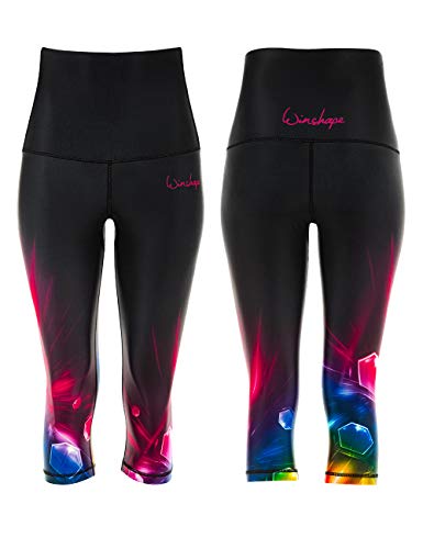 Winshape Damen Functional Power Shape 3/4-Tights Leggings Anti-Rutsch High Waist HWL202, Cosmic, Slim Style Fitness Freizeit Sport Yoga Workout, S Winshape Damen Functional Power Shape 3/4-Tights Leggings Anti-Rutsch High Waist HWL202, Cosmic, Slim Style Fitness Freizeit Sport Yoga Workout, S von WINSHAPE