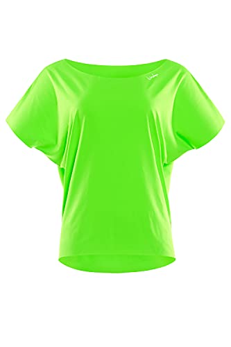 WINSHAPE Damen Super Leichtes Functional Dance-top Dt101 T-Shirt, Neon-grün, S EU WINSHAPE Damen Super Leichtes Functional Dance-top Dt101 T-Shirt, Neon-grün, S EU von WINSHAPE