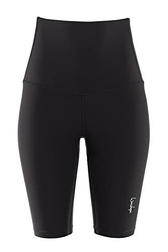 WINSHAPE Damen Functional Comfort Biker Shorts Hwl412c “high Waist”, Ultra Soft Style Leggings, Schwarz, M EU von WINSHAPE