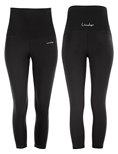 Winshape Damen Functional Power Shape 7/8-tights „high Waist“ Hwl302, Schwarz, Slim Style Leggings, Schwarz, L EU von WINSHAPE