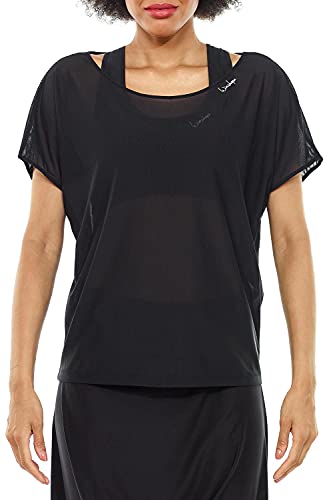 WINSHAPE Funktionelles, leicht transparentes Mesh-Dance Top DT105, Dance Style von WINSHAPE