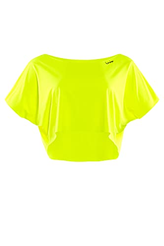 WINSHAPE Damen Functional Light Cropped Dance-top Dt104 T-Shirt, Neon-gelb, XS EU WINSHAPE Damen Functional Light Cropped Dance-top Dt104 T-Shirt, Neon-gelb, XS EU von WINSHAPE