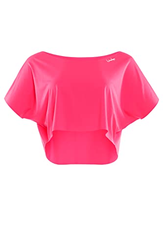 WINSHAPE Damen Functional Light Cropped Dance-top Dt104 T-Shirt, Neon-pink, XXL EU WINSHAPE Damen Functional Light Cropped Dance-top Dt104 T-Shirt, Neon-pink, XXL EU von WINSHAPE
