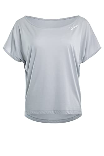 Winshape Damen Ultra Leichtes Modal-Kurzarmshirt Mct002 T-Shirt, Cool-Grey, XXL EU von WINSHAPE