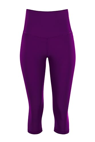 Winshape Damen Functional Comfort ¾-Tights Hwl217c “high Waist” Mit V-Shape Applikation Und Core-Bund Leggings, Dark-Plum, M EU Winshape Damen Functional Comfort ¾-Tights Hwl217c “high Waist” Mit V-Shape Applikation Und Core-Bund Leggings, Dark-Plum, M EU von WINSHAPE