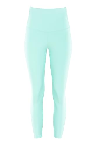 Winshape Damen Functional Comfort 7/8-tights Hwl317c “high Waist” Mit V-Shape Applikation Und Core-Bund Leggings, Delicate Mint, XXL EU von WINSHAPE