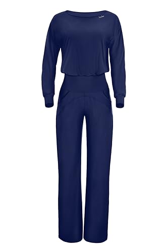 Winshape Damen Functional Comfort Jumpsuit JS101LSC, Comfort Style, Fitness Freizeit Yoga Pilates von WINSHAPE