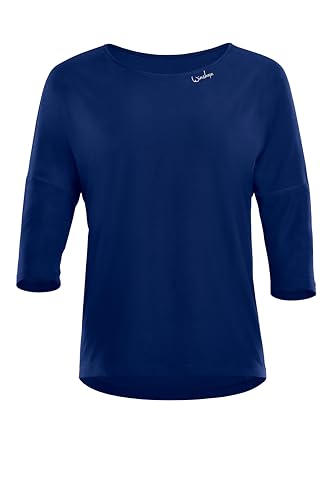 Winshape Damen Functional Light and Soft ¾-arm Top Dt111ls Yoga-Shirt, Dark-Blue, XL EU Winshape Damen Functional Light and Soft ¾-arm Top Dt111ls Yoga-Shirt, Dark-Blue, XL EU von WINSHAPE