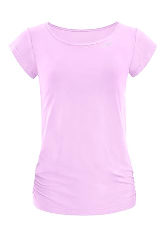 Winshape Damen Functional Light and Soft Kurzarmshirt Aet130ls, Ultra Style T-Shirt, Lavender Rose, M EU von WINSHAPE