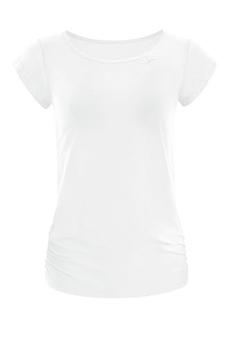 Winshape Damen Functional Light and Soft Kurzarmshirt Aet130ls, Ultra Style T-Shirt, Ivory, XS EU von WINSHAPE