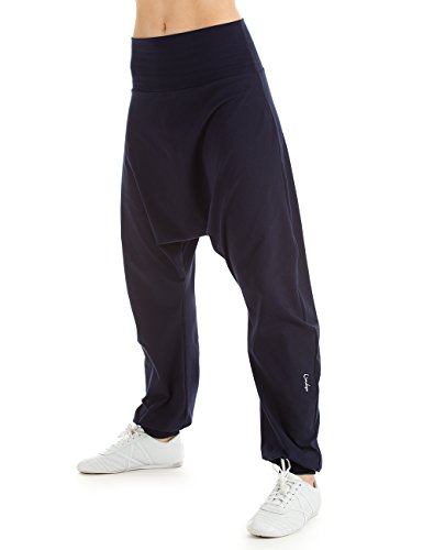 WINSHAPE Damen Haremshose Wh7 Trainingshose, Night Blue, L EU WINSHAPE Damen Haremshose Wh7 Trainingshose, Night Blue, L EU von WINSHAPE