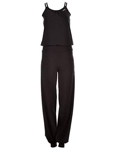 Winshape Damen Jumpsuit WJS1, Fitness Freizeit Sport Yoga Pilates, schwarz, M von WINSHAPE