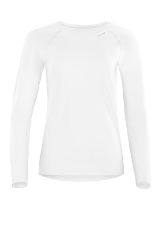 Winshape Damen Light and Soft Long Sleeve Top Aet118ls Yoga-Shirt, Elfenbein, L EU von WINSHAPE