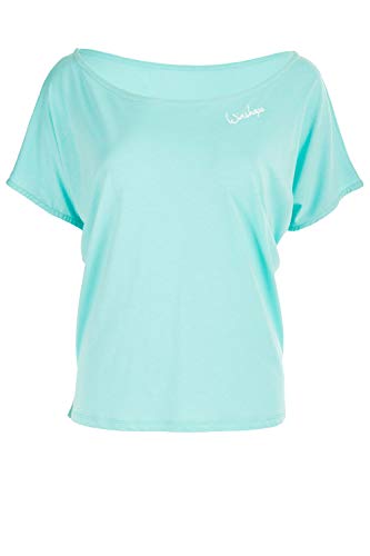 WINSHAPE Damen Ultra Leichtes Modal-kurzarmshirt Mct013 Kurzarmshirt, Mint, L EU von WINSHAPE