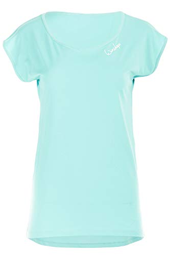 Winshape Damen Ultra leichtes Modal-Kurzarmshirt mit abgerundetem Saum MCT013, All-Fit Style T-Shirt, Mint, S Winshape Damen Ultra leichtes Modal-Kurzarmshirt mit abgerundetem Saum MCT013, All-Fit Style T-Shirt, Mint, S von WINSHAPE