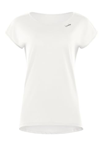 Winshape Damen Ultra leichtes Modal-Kurzarmshirt mit abgerundetem Saum MCT013, All-Fit Style T-Shirt, Vanilla-Weiss, XL Winshape Damen Ultra leichtes Modal-Kurzarmshirt mit abgerundetem Saum MCT013, All-Fit Style T-Shirt, Vanilla-Weiss, XL von WINSHAPE