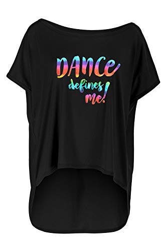 Winshape Damen Ultra leichtes Modal-Shirt MCT017 defines me, Dance Style T, schwarz, XL von WINSHAPE