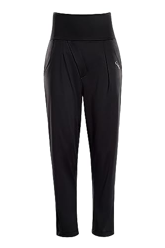 Winshape Damen super leichte, Elegante Functional High Waist 7/8-Baggy Pants HP303 mit Core-Bund, Street Style, Office, Dance, Street Wear von WINSHAPE