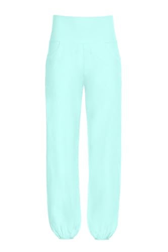 Winshape Damen Functional Light and Comfort Wide Leg Pants Cul102lc Lässige Hose, Delicate Mint, M EU Winshape Damen Functional Light and Comfort Wide Leg Pants Cul102lc Lässige Hose, Delicate Mint, M EU von WINSHAPE