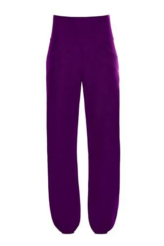 Winshape Damen Functional Light and Comfort Wide Leg Pants Cul102lc Lässige Hose, Dark Plum, XL EU Winshape Damen Functional Light and Comfort Wide Leg Pants Cul102lc Lässige Hose, Dark Plum, XL EU von WINSHAPE