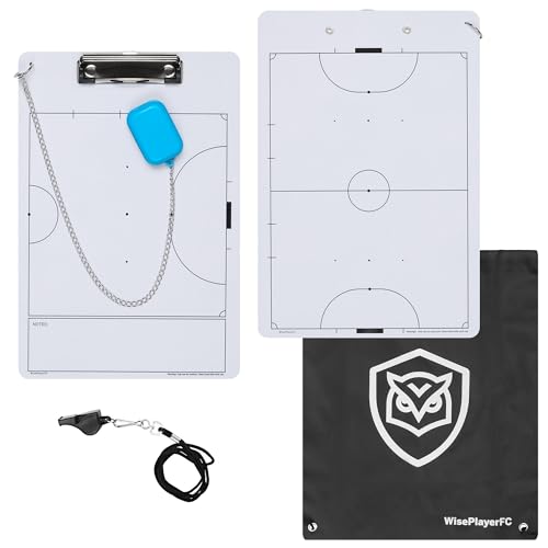 WISEPLAYERFC Taktiktafel Futsal für Futsaltrainer-Taktikboard für Futsal mit Pfeife und Tasche WISEPLAYERFC Taktiktafel Futsal für Futsaltrainer-Taktikboard für Futsal mit Pfeife und Tasche von WISEPLAYERFC