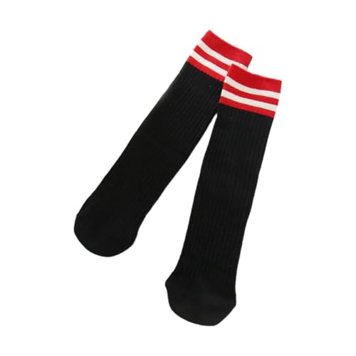 WISREMT Jungen Mädchen Kniestrümpfe Kinder EIN Paar Lange Sportsocken Säugling Kleinkind gestreifte Activewear Rundhalsstrümpfe für 1-8T von WISREMT