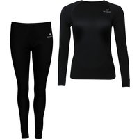 WITEBLAZE Luca Seamless Unterwäsche-Set Damen 9000 - schwarz L von WITEBLAZE