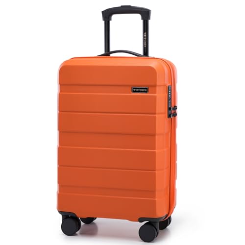 WITTCHEN COMODO Line Kleiner Koffer Kabinentasche Kabinenkoffer Handgepäck Reisekoffer Hartgepäck aus ABS TSA Schloss Handgepäck Reisekoffer Größe S Orange WITTCHEN COMODO Line Kleiner Koffer Kabinentasche Kabinenkoffer Handgepäck Reisekoffer Hartgepäck aus ABS TSA Schloss Handgepäck Reisekoffer Größe S Orange von WITTCHEN