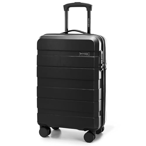 WITTCHEN COMODO Line Kleiner Koffer Kabinentasche Kabinenkoffer Handgepäck Reisekoffer Hartgepäck aus ABS TSA Schloss Handgepäck Reisekoffer Größe S Schwarz WITTCHEN COMODO Line Kleiner Koffer Kabinentasche Kabinenkoffer Handgepäck Reisekoffer Hartgepäck aus ABS TSA Schloss Handgepäck Reisekoffer Größe S Schwarz von WITTCHEN