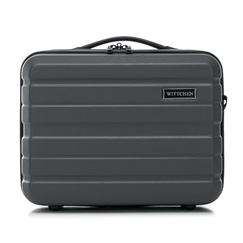 WITTCHEN COMODO Line Kosmetikkoffer Reisegepäck Kulturbeutel Kosmetiketui aus ABS Kosmetiktasche Damen Reiseetui Abnehmbarer Trageriemen Größe XS Dunkelgrau WITTCHEN COMODO Line Kosmetikkoffer Reisegepäck Kulturbeutel Kosmetiketui aus ABS Kosmetiktasche Damen Reiseetui Abnehmbarer Trageriemen Größe XS Dunkelgrau von WITTCHEN