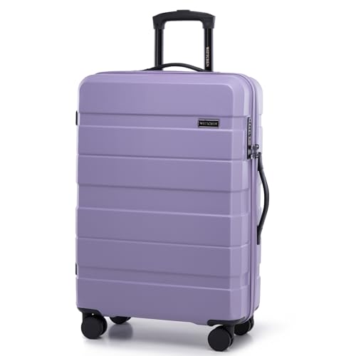 WITTCHEN COMODO Line Mittelgroßer Koffer Trolley Hartgepäck aus ABS TSA Schloss Reisekoffer Check-In Gepäck Größe M Lila WITTCHEN COMODO Line Mittelgroßer Koffer Trolley Hartgepäck aus ABS TSA Schloss Reisekoffer Check-In Gepäck Größe M Lila von WITTCHEN