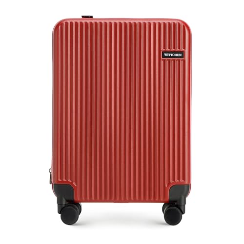 WITTCHEN Flexi Line Erweiterbarer Kabinenkoffer Handgepäck Kabinentasche Kleiner Koffer aus Polycarbonat TSA Zahlenschloss Vier Doppelrollen Aluminium Teleskopgriff Größe S Rot WITTCHEN Flexi Line Erweiterbarer Kabinenkoffer Handgepäck Kabinentasche Kleiner Koffer aus Polycarbonat TSA Zahlenschloss Vier Doppelrollen Aluminium Teleskopgriff Größe S Rot von WITTCHEN