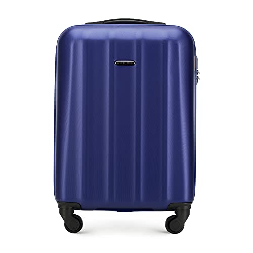 WITTCHEN Koffer – Großer | hartschalen, Material: polycarbonat | hochwertiger und Stabiler | Schwarz | 75x50x28 cm von WITTCHEN