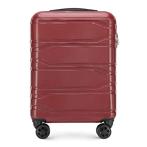 WITTCHEN Koffer – Handgepäck | hartschalen, Material: polycarbonat | hochwertiger und Stabiler | Rot | 38x20x53 cm WITTCHEN Koffer – Handgepäck | hartschalen, Material: polycarbonat | hochwertiger und Stabiler | Rot | 38x20x53 cm von WITTCHEN