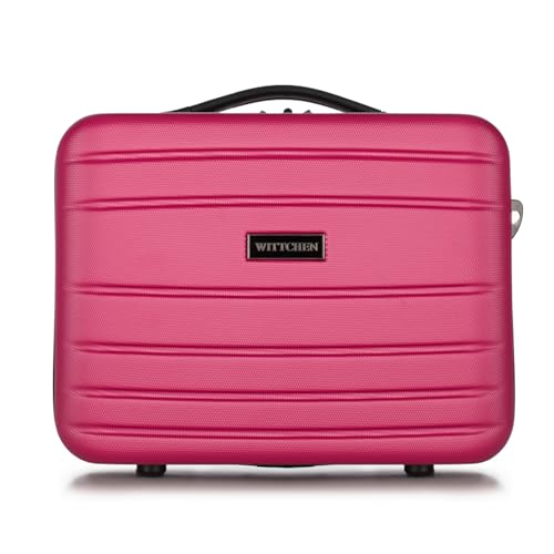 WITTCHEN Kosmetikkoffer Reisekoffer aus ABS Reisegepäck Kulturbeutel Kosmetiketui aus ABS Kosmetiktasche Damen Herren Reiseetui Rosa WITTCHEN Kosmetikkoffer Reisekoffer aus ABS Reisegepäck Kulturbeutel Kosmetiketui aus ABS Kosmetiktasche Damen Herren Reiseetui Rosa von WITTCHEN